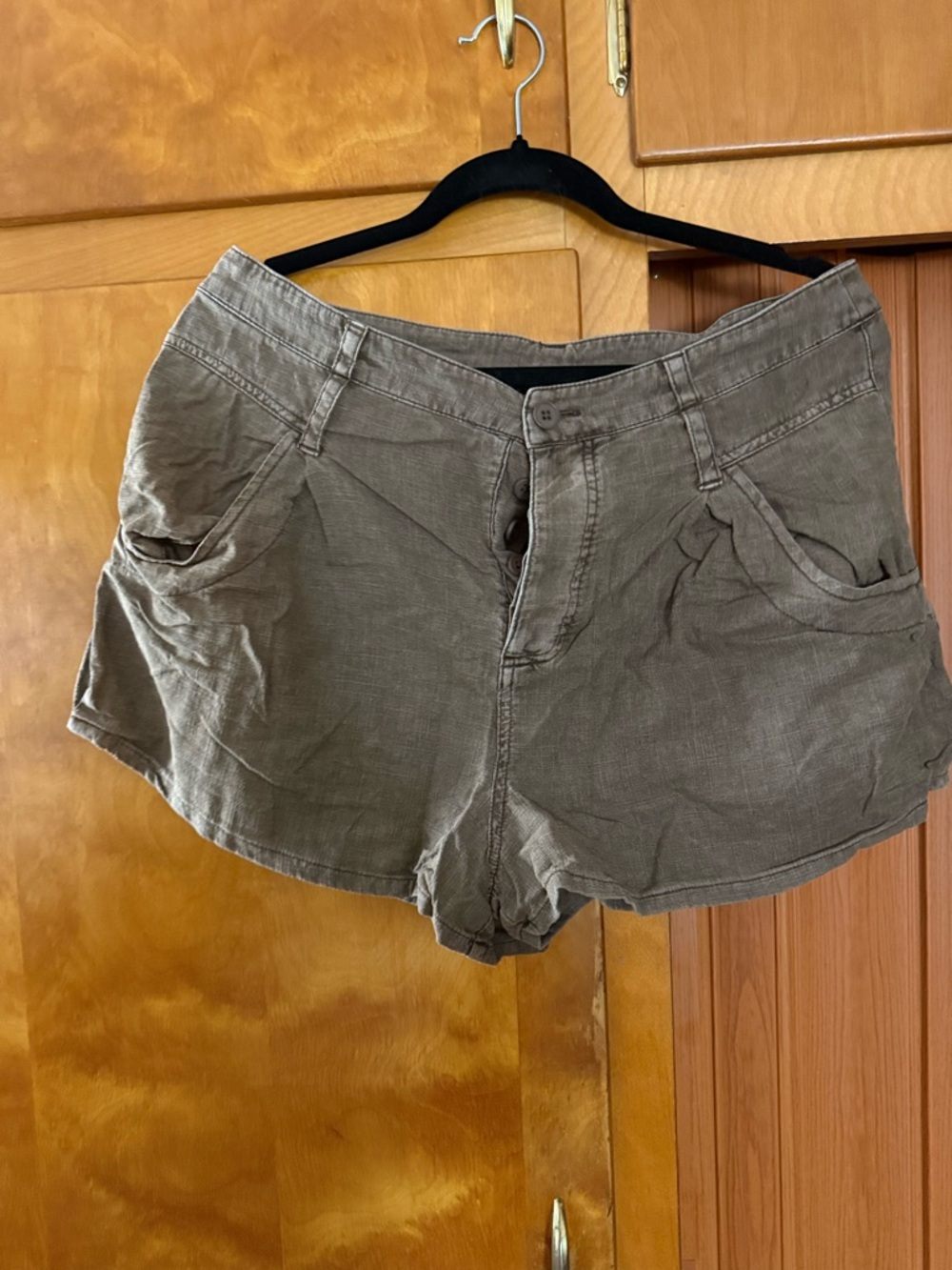 Free People Linen Shorts
